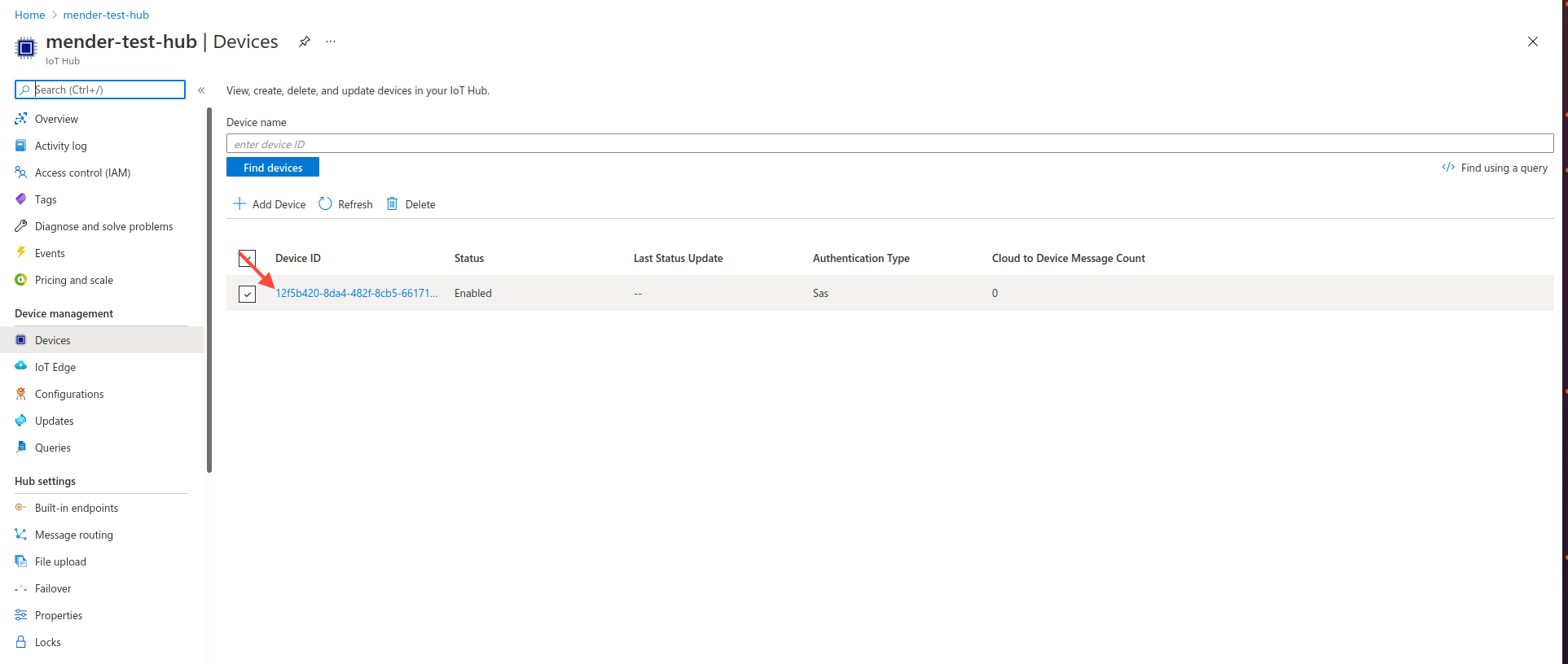 Azure devices